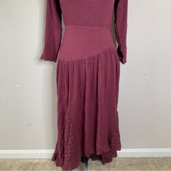 NWOT Free People Sea Me Open Back Maxi Dress - Picture 9 of 14